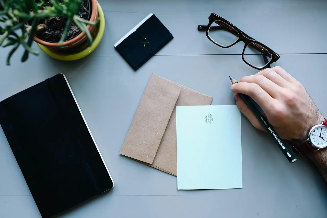 Signed business envelope and contract documents — Drop-X same day document courier Melbourne